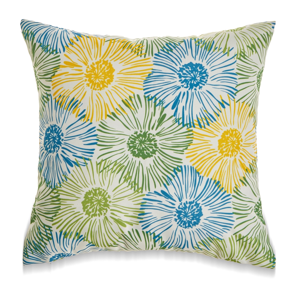 HU-MO1818HYFLOP Colorful Daisies With Poly Insert Pillow