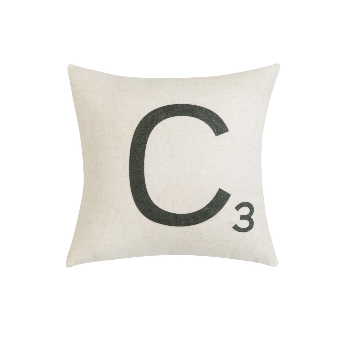 HU-SL1616ICC3OF Letter-C3 With Feather Down Insert Pillow
