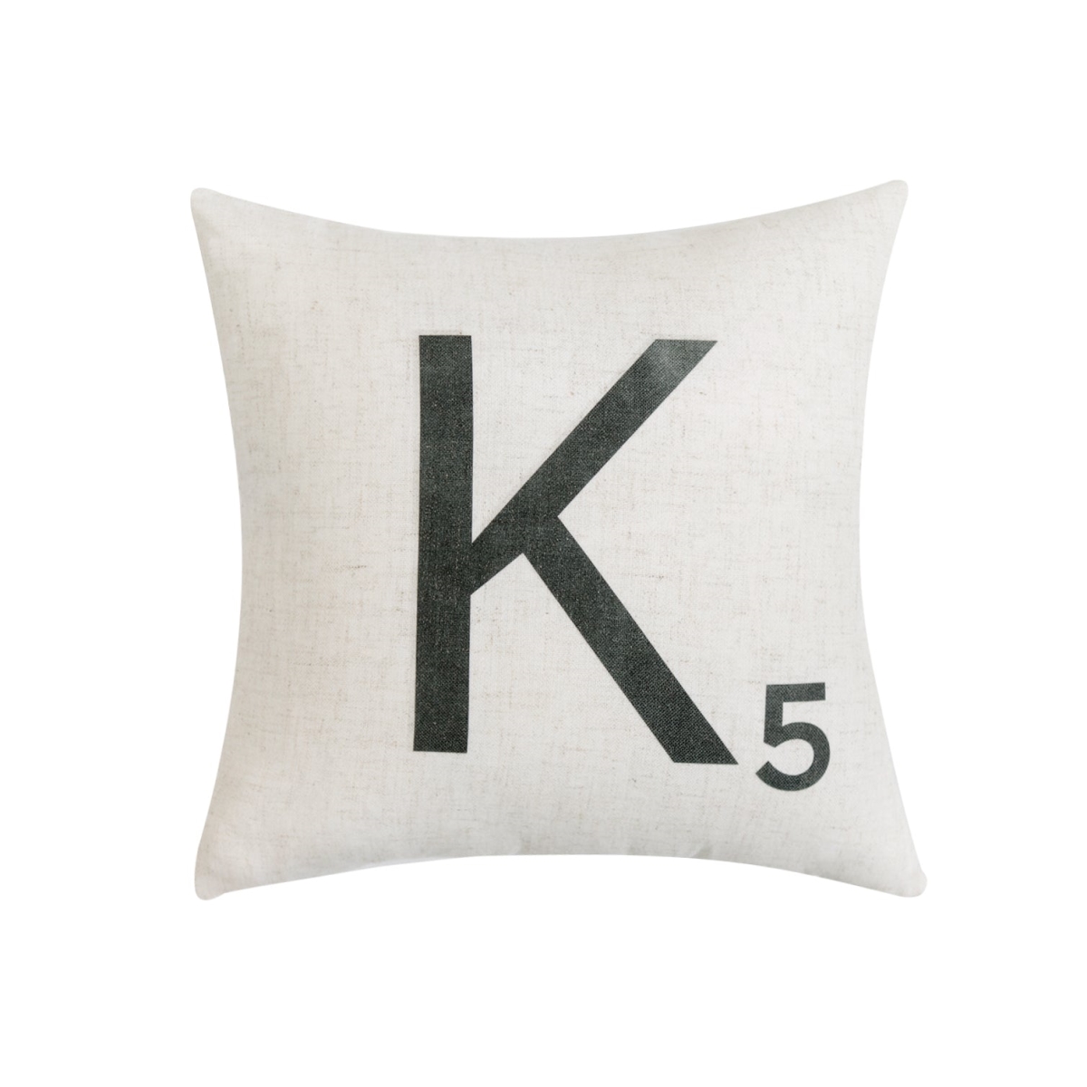 HU-SL1616ICK5XX Letter-K5 Pillow Cover