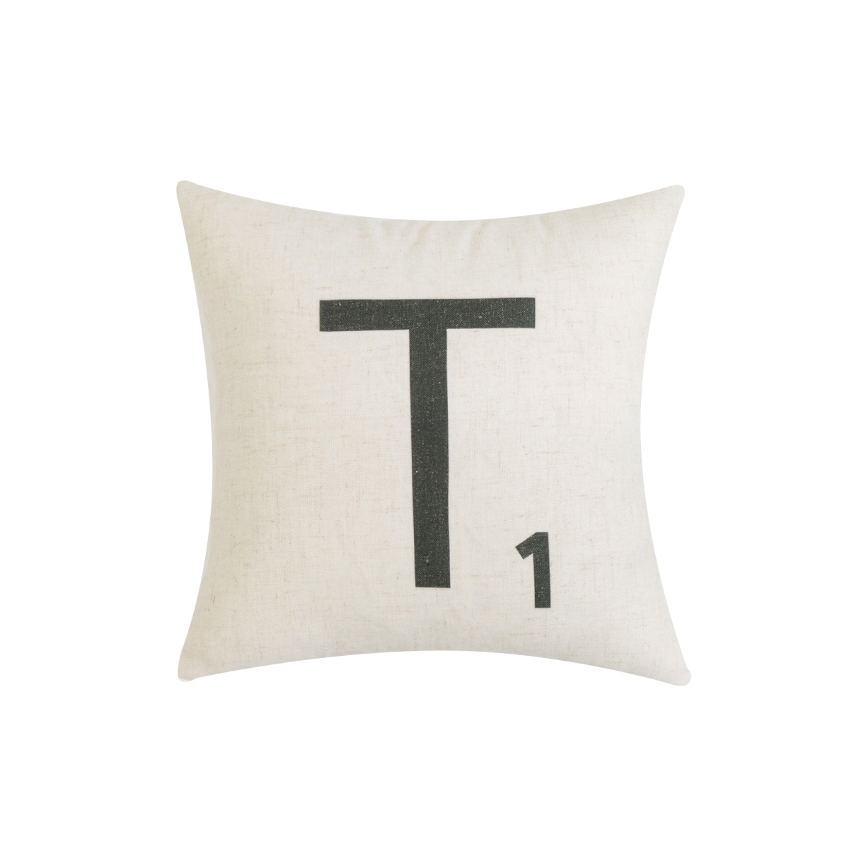 HU-SL1616ICT1OP Letter-T1 With Polyester Insert Pillow