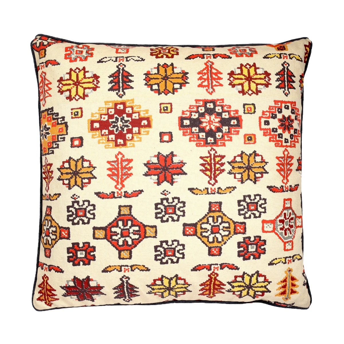 HU-MI2424TW39OP Multi Color Pattern With Polyester Insert Pillow