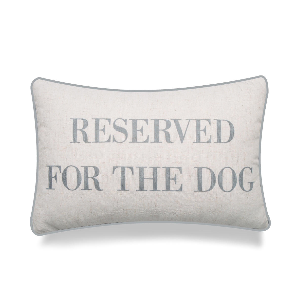 HU-YM1218ICDGOP Reserved For The Dog With Polyester Insert Pillow