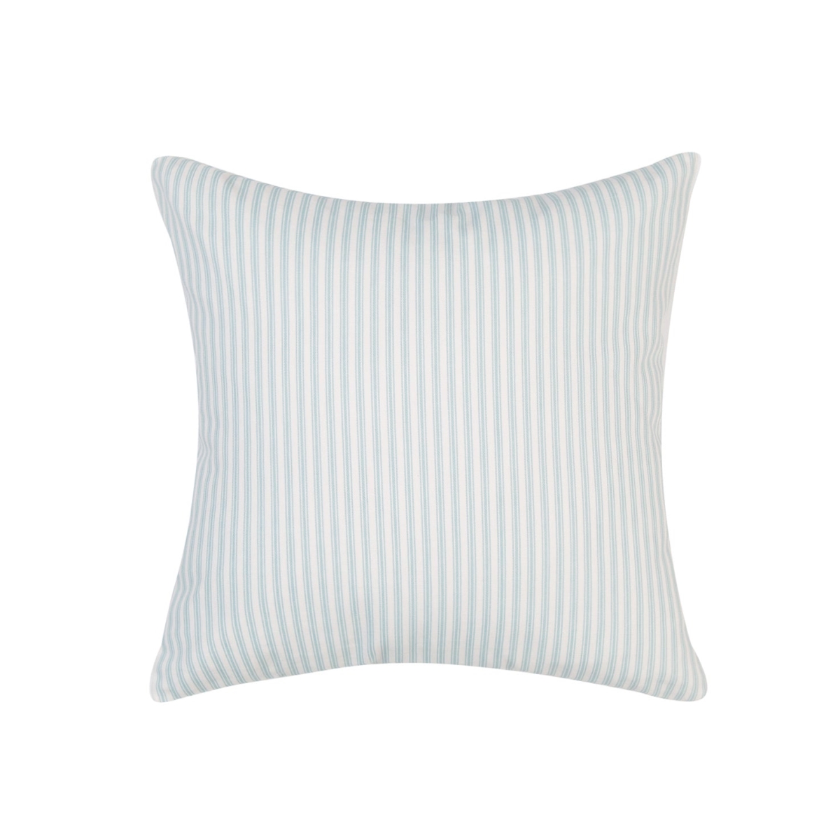 HU-MP1818JS03BLOP Blue And White Striped With Polyester Insert Pillow