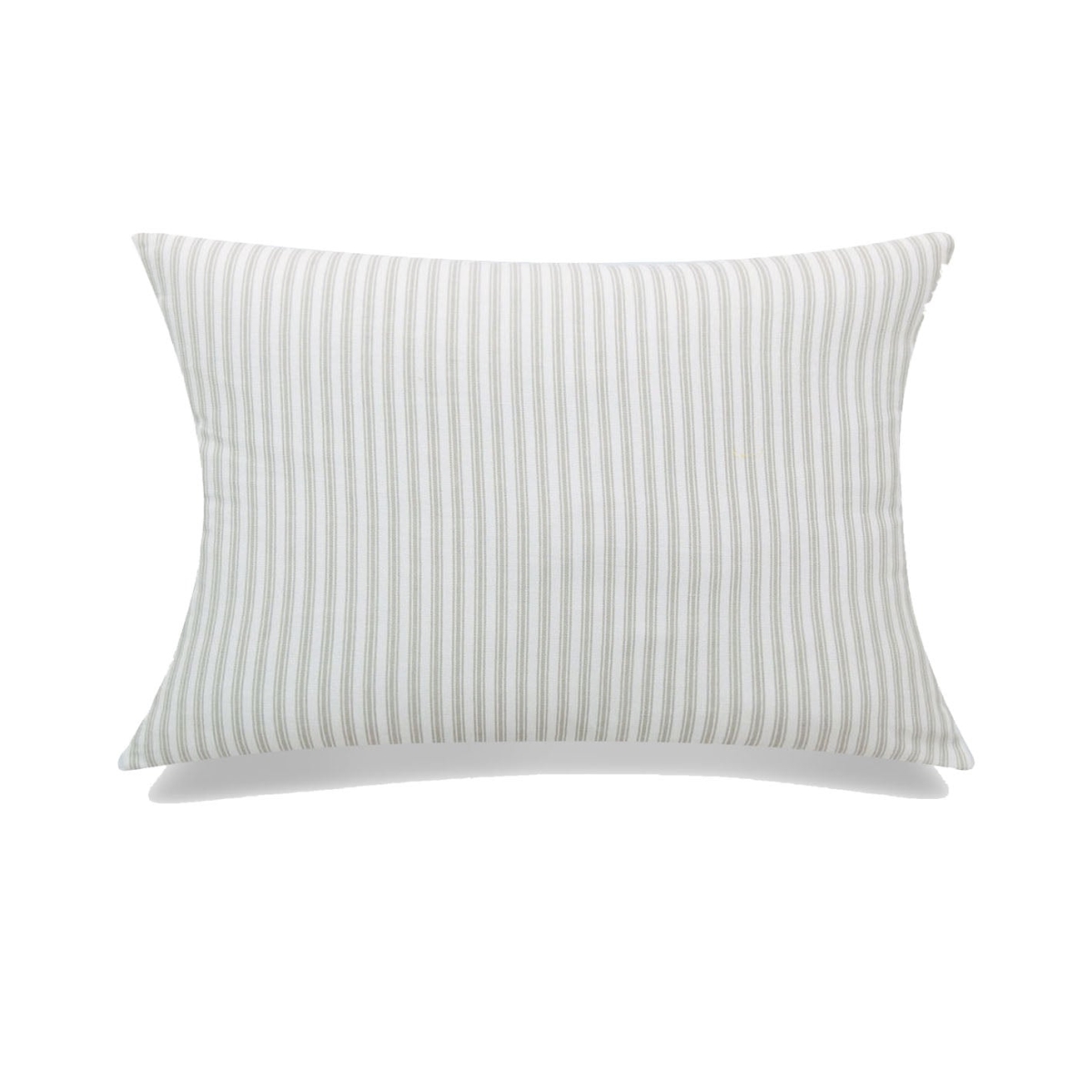 HU-MP1422JS03GEOP Striped Greige With Polyester Insert Pillow