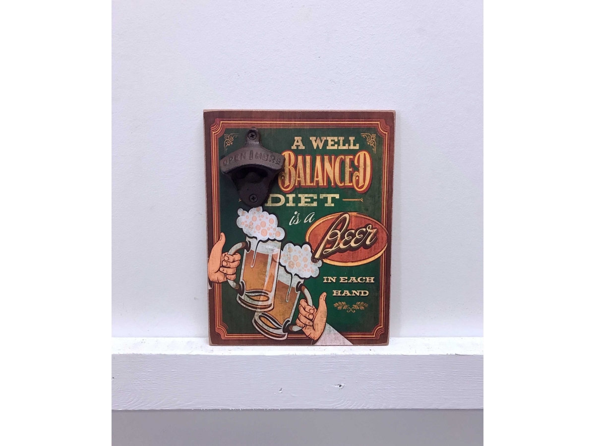 IV-S16-K001 Beer Diet Vintage Bottle Opener