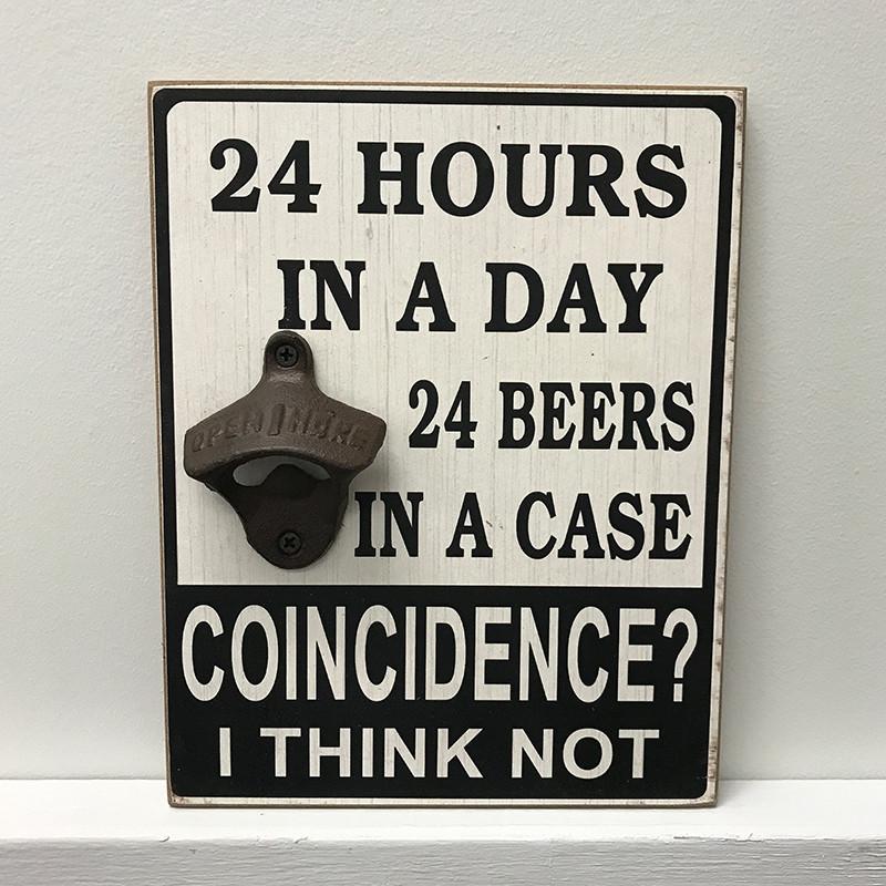 Vintage Wooden Bottle Opener