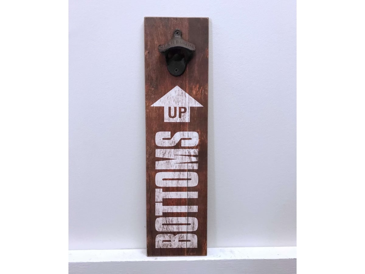 IV-S16-K024 Bottoms Up Vintage Bottle Opener
