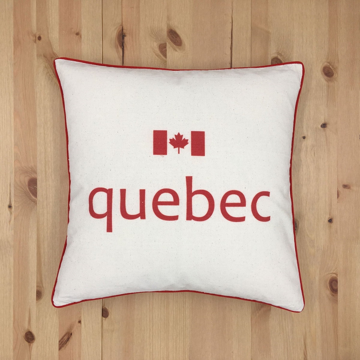 HU-OC1818ICQCOF Quebec With Feather Insert Pillow