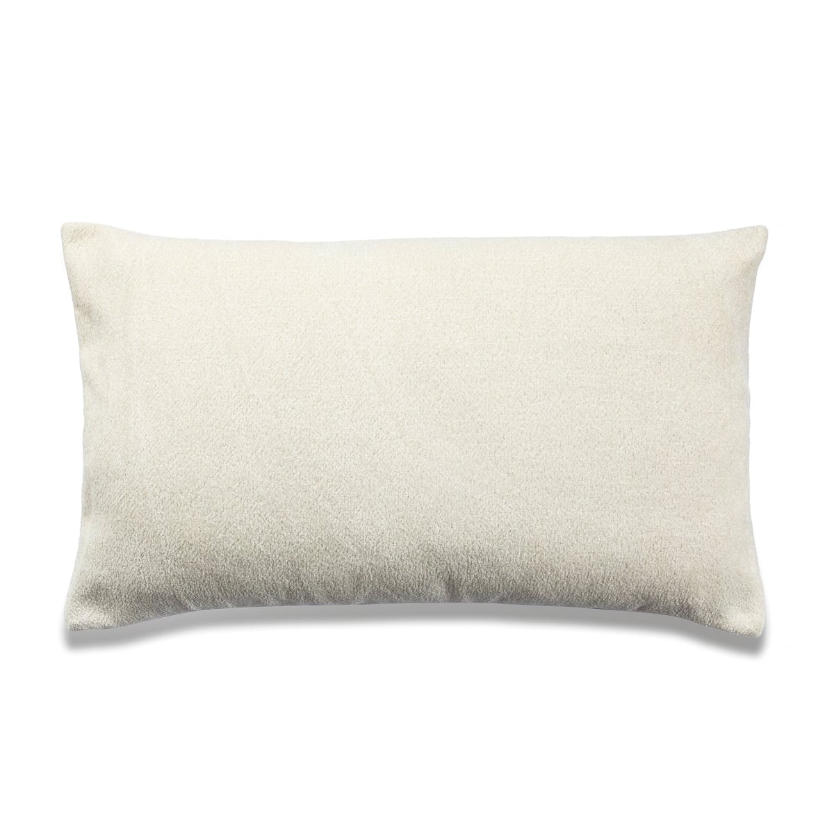 HU-SS1424EG01CROF Cream Lumbar With Feather Down Insert Pillow