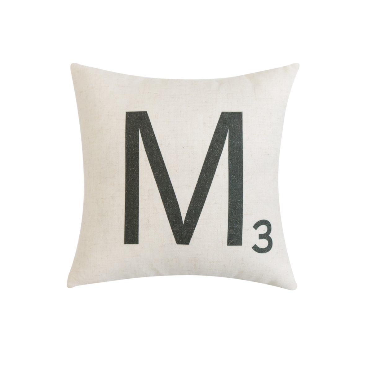 HU-SL1616ICM3OP Letter-M3 With Polyester Insert Pillow