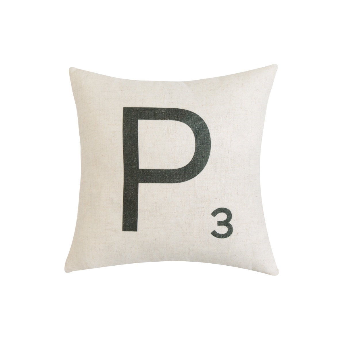 HU-SL1616ICP3OP Letter-P3 With Polyester Insert Pillow