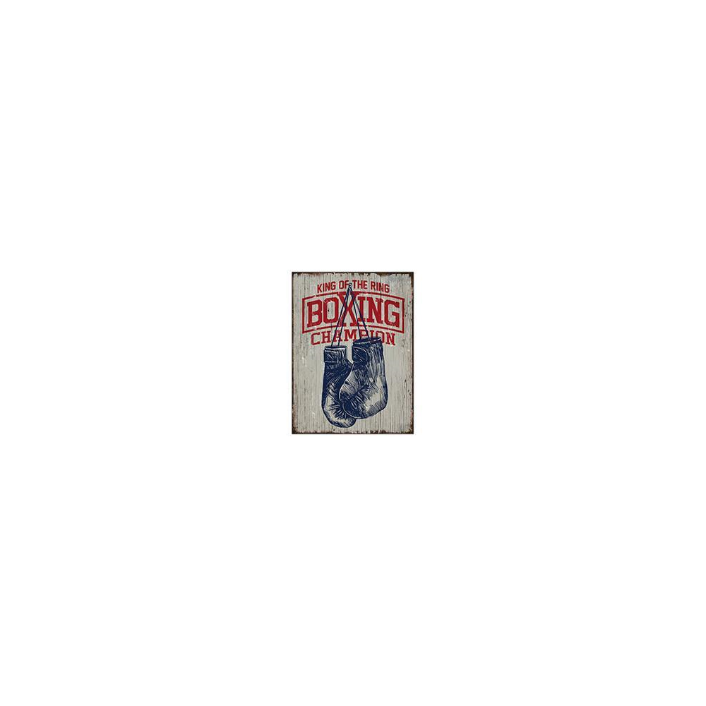 IV-S17-G240 Boxing Wooden Sign Wall Decor