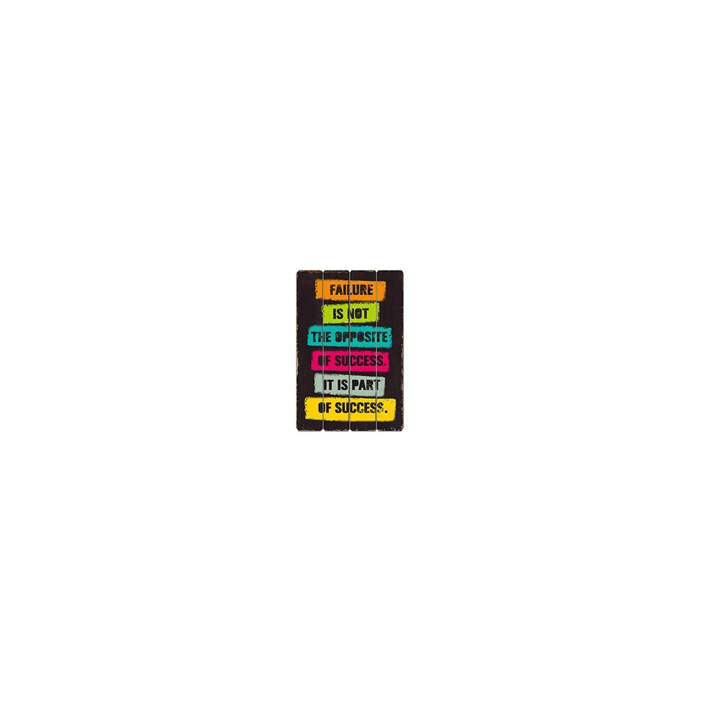 IV-S17-G290 Failure & Success Wooden Sign Wall Decor
