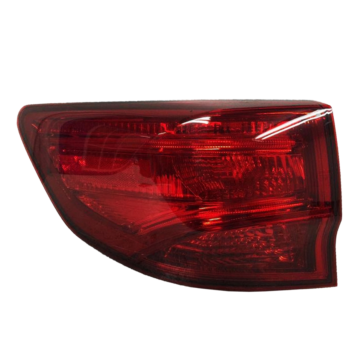 Replacement Driver Side Tail Light Assembly - Black - Single Unit - Direct Fit