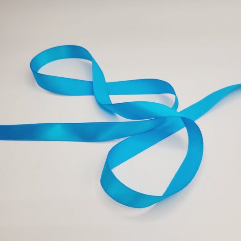 CM-PR002LB 20Yd X 5/8? Light Blue Satin Ribbon