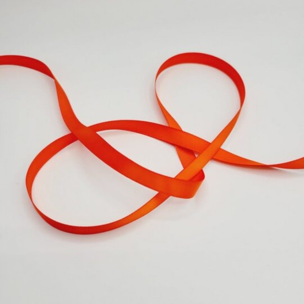 CM-PR001OR 20Yd X 3/8? Orange Satin Ribbon
