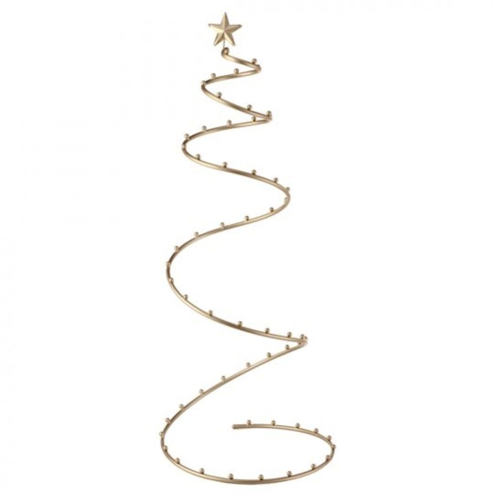 CM-RN052GD Iron Hanging Sprial Ornament Holder Decoration