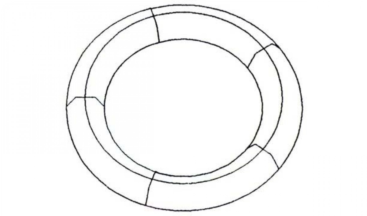 Picture of MDR Trading Inc. AI-WW18 18&apos; Wire Wreath Frame