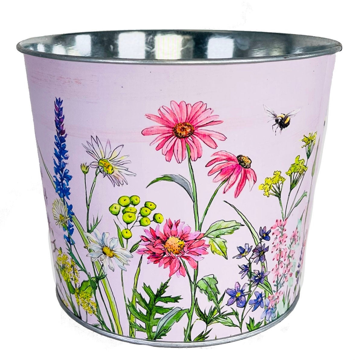 AI-GA3639PNK_Q01 My Garden Grows Metal Planter