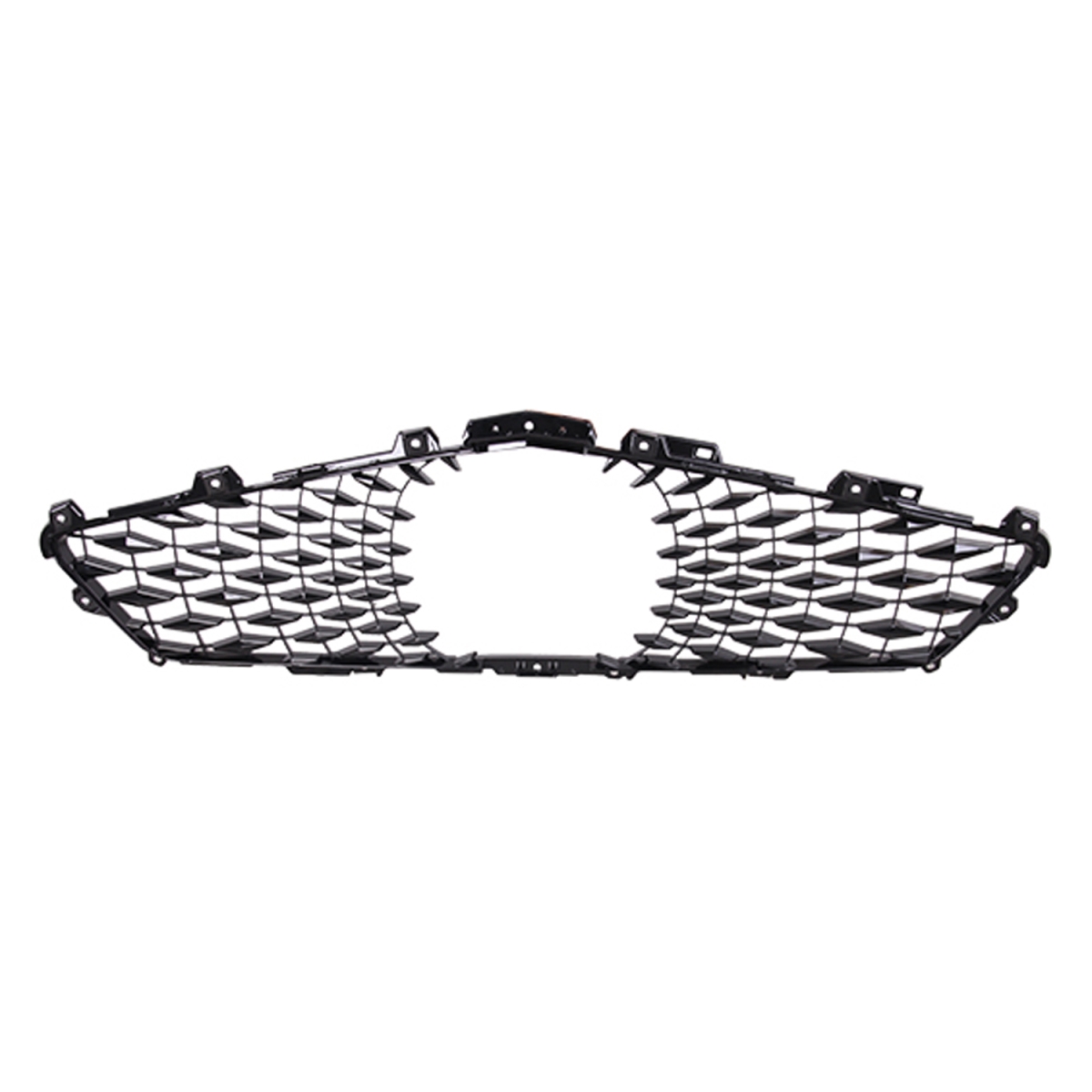 Replacement Front Grille for Acura MDX 2017-2020 - Black - Direct Fit - Durable Design
