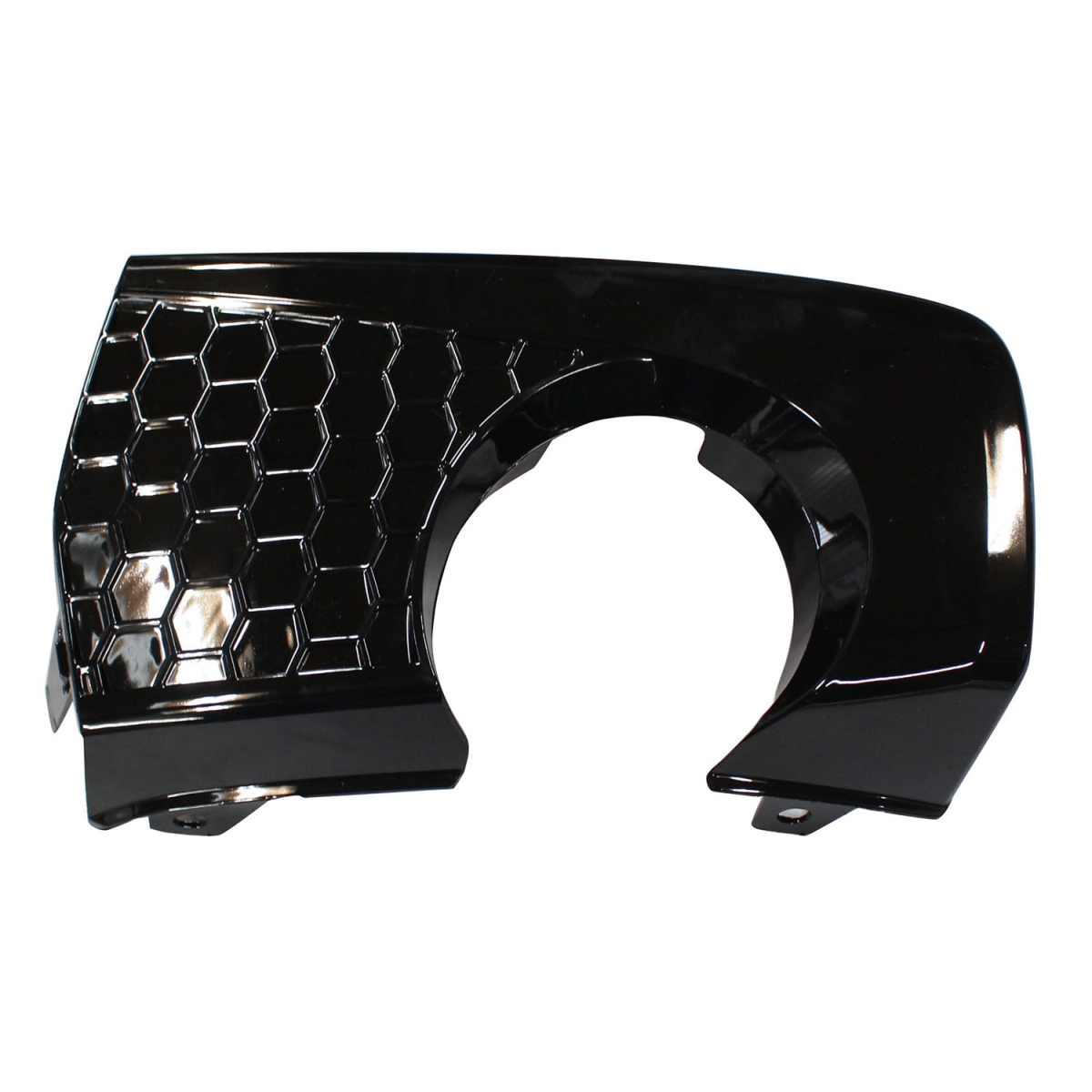 Rear Bumper Cover Trim - Black - Direct Replacement - Durable Design