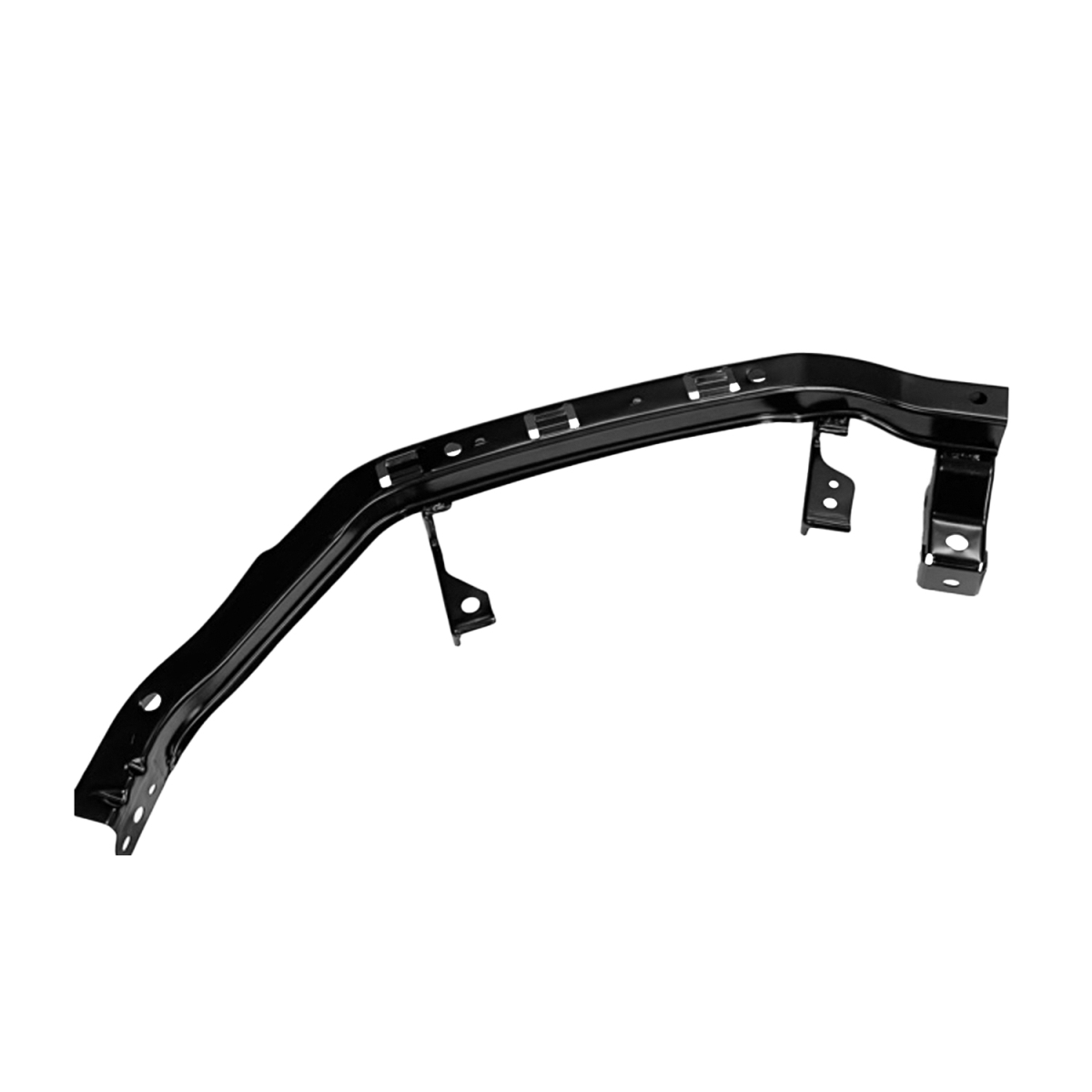 Front Driver Side Bumper Cover Support - Black - Single Unit - Durable Design