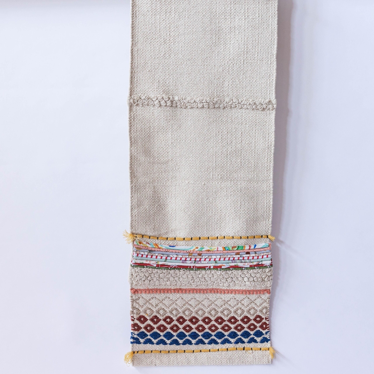 Picture of MDR Trading Inc. FP-IMT-247_Q01 Multi Colored Pattern Textured Table Runner