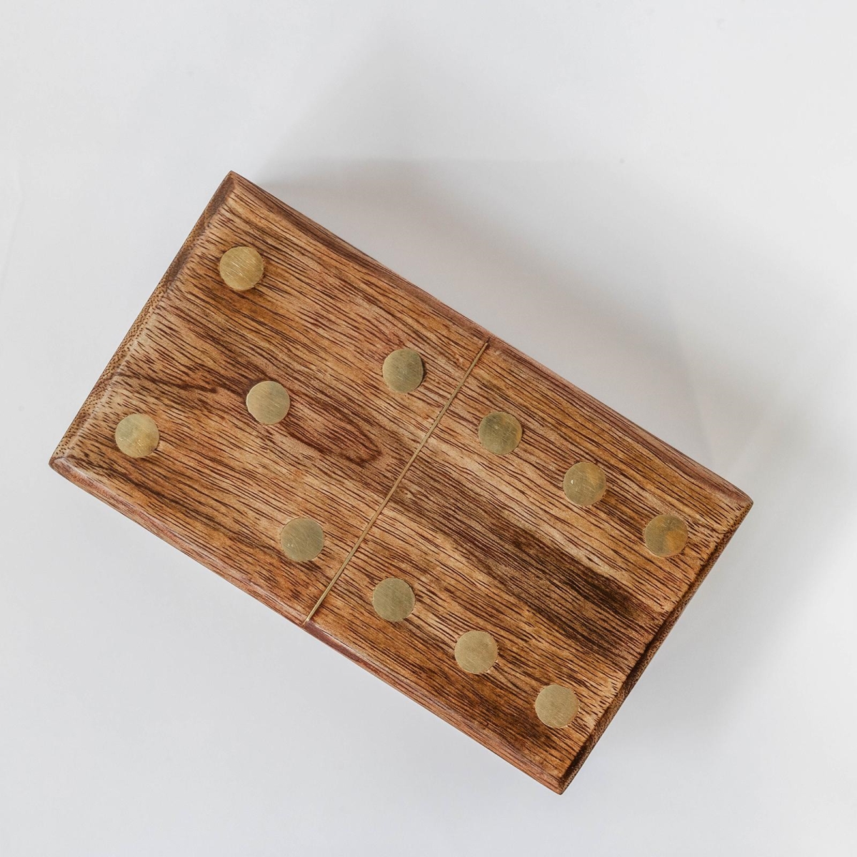 Picture of MDR Trading Inc. FP-IMW-039 Wooden Domino Set With Domino Tile Lid Wooden Game
