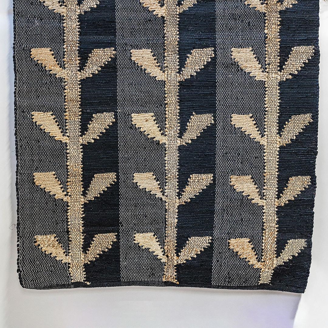 FP-IMT-254 Regtangular With Stem And Leaves Design Rug