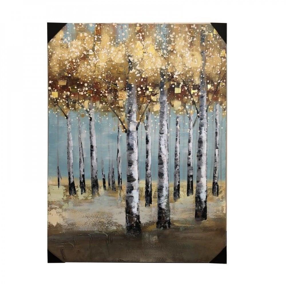 SC-KCV001 Stand Of Birch Trees Wall Decor