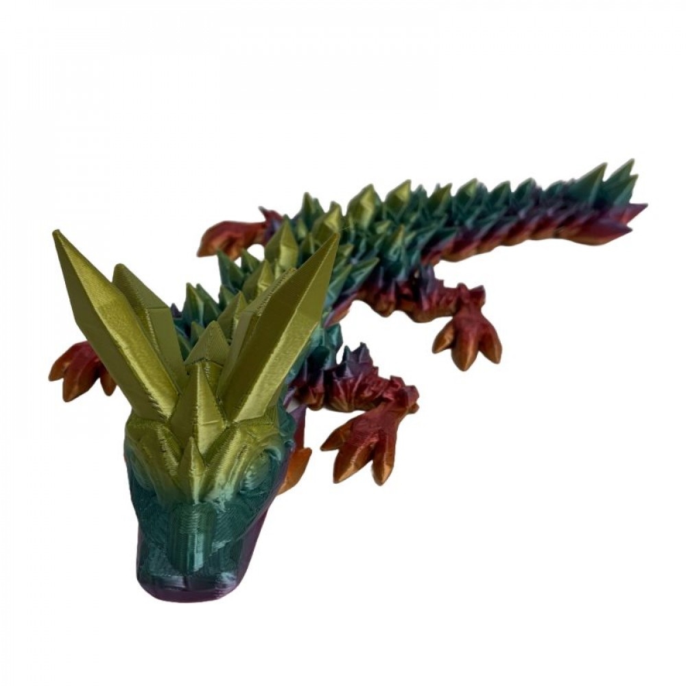 SC-105.43.416 3D Printed Baby Autumn Dragon Figurine