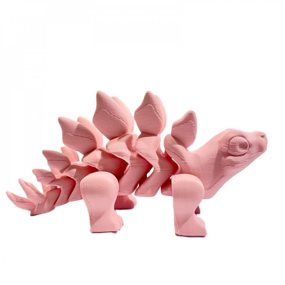 SC-105.75.767 3D Printed Pink Stegasaurus Figurine