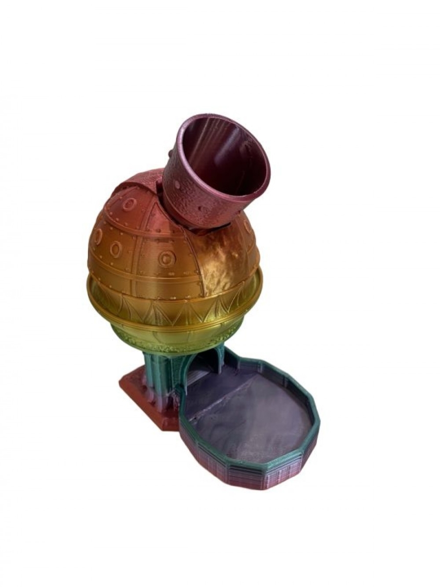 SC-105.67.572 3D Printed Astrolab Dice Tower Figurine