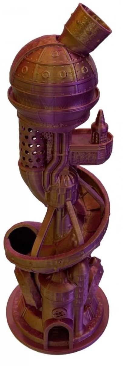 SC-105.67.665 3D Printed Dice Randomiser Tower Figurine