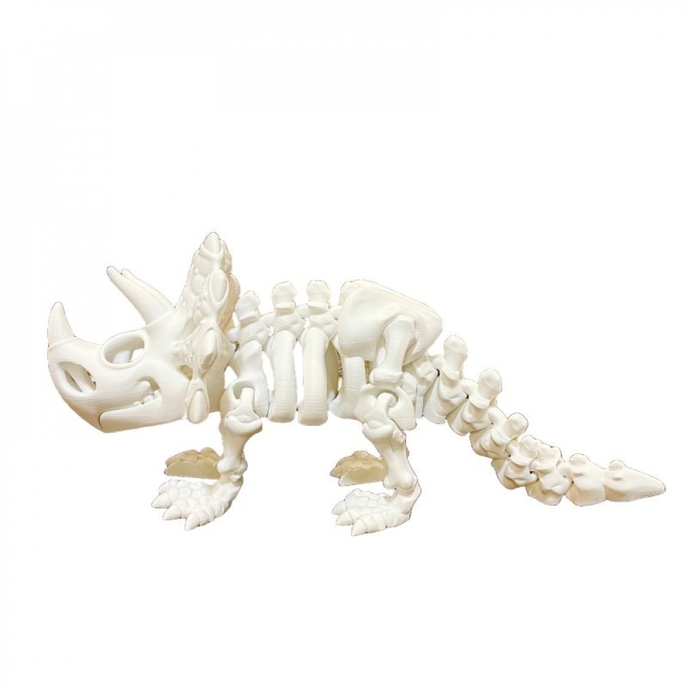 SC-105.72.736 3D Printed Triceratops Skeleton Figurine