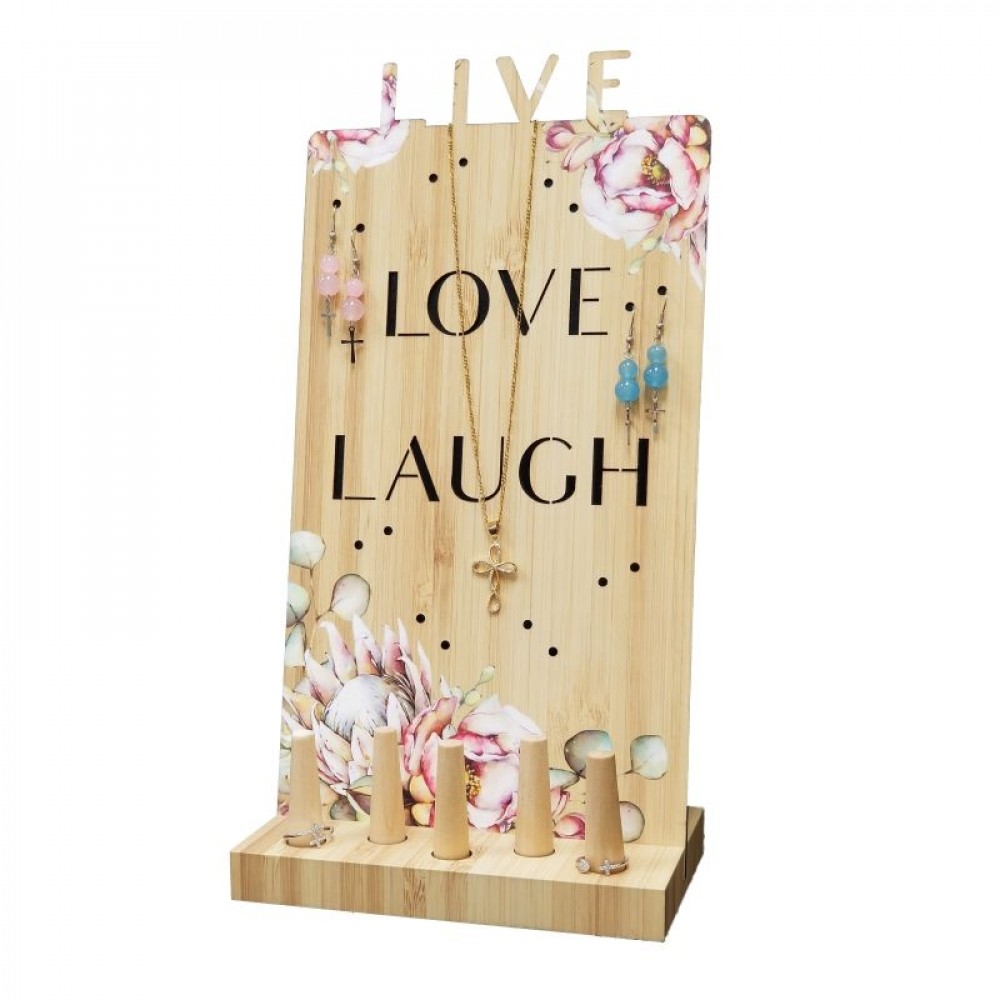 SC-JS223 Live Love Laugh Jewellery Stand