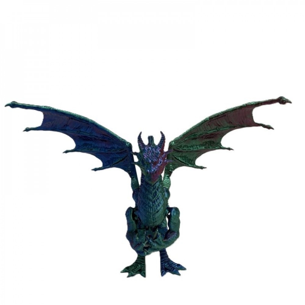 SC-105.43.1136 Epic Winged 3D Printed Dragon Figurine