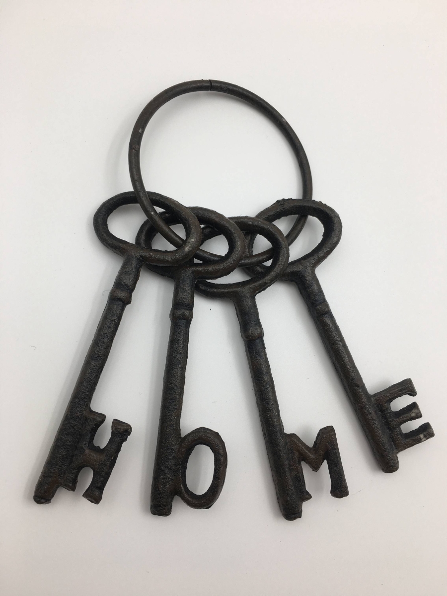 Home Key Chains Cast Iron Decor