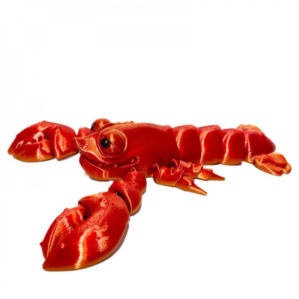 SC-105.44.854 3D Printed Red Lobster Figurine