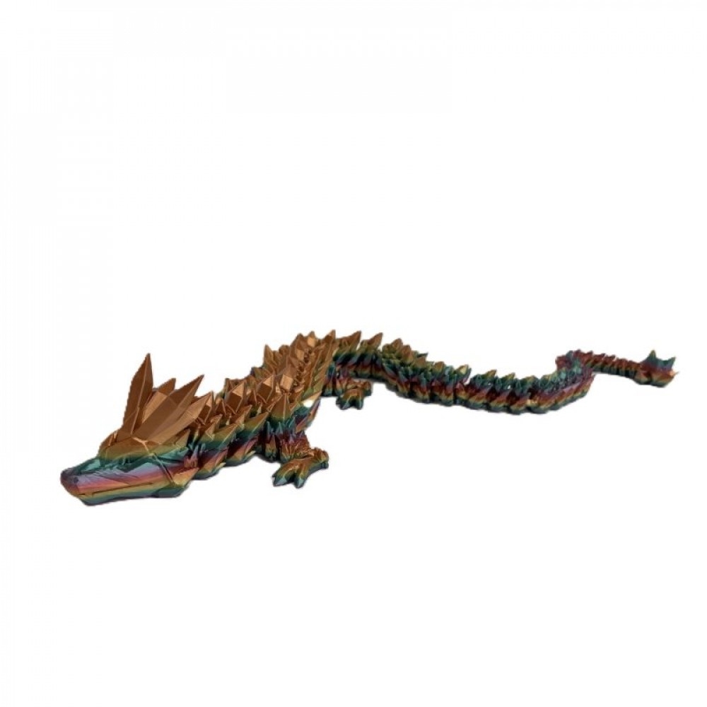 SC-105.43.413 Crystal Dragon 3D Printed Figurine