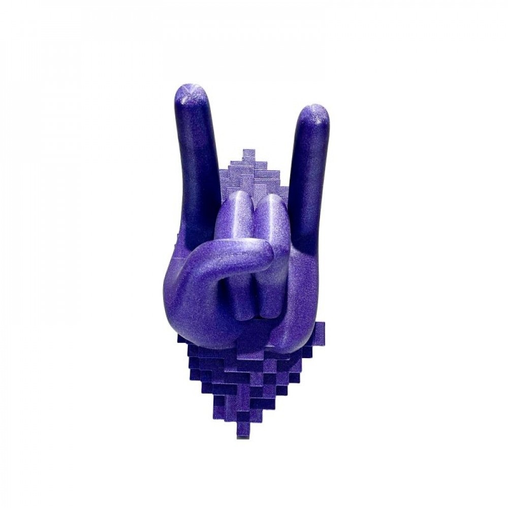 SC-105.77.817 3D Printed Purple Hand Remote Control Stand