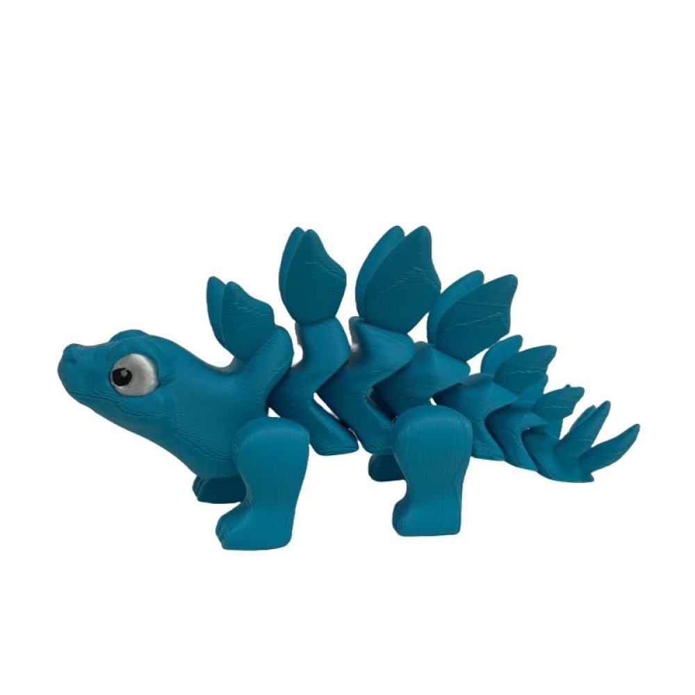 SC-105.75.766 3D Printed Blue Stegasaurus Figurine