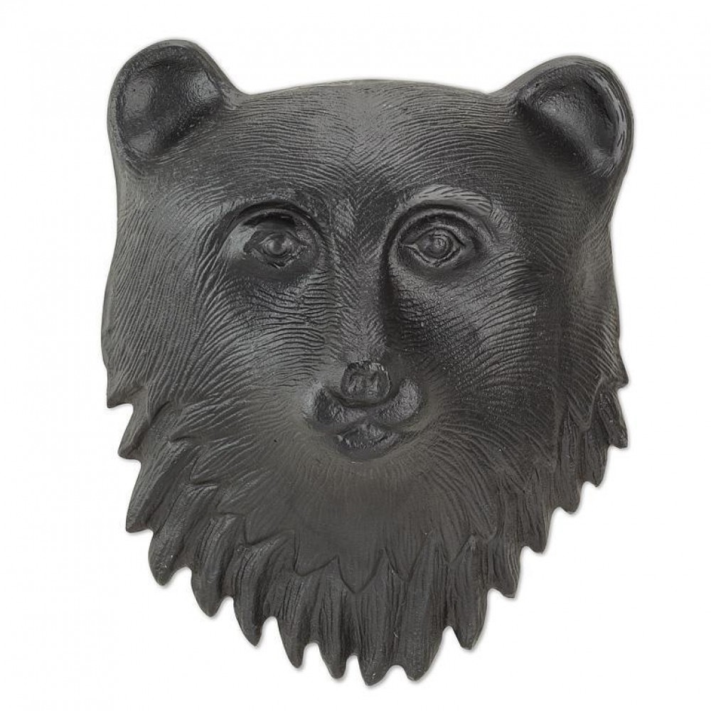 Black Bear Head Wall Dcor