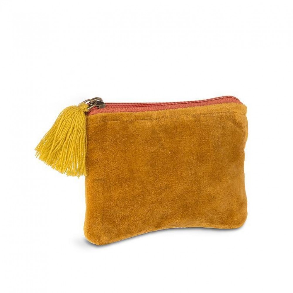 Picture of MDR Trading Inc. AB-52-CHELSEA-03-SM Gold Velvet With Tassel Pouch