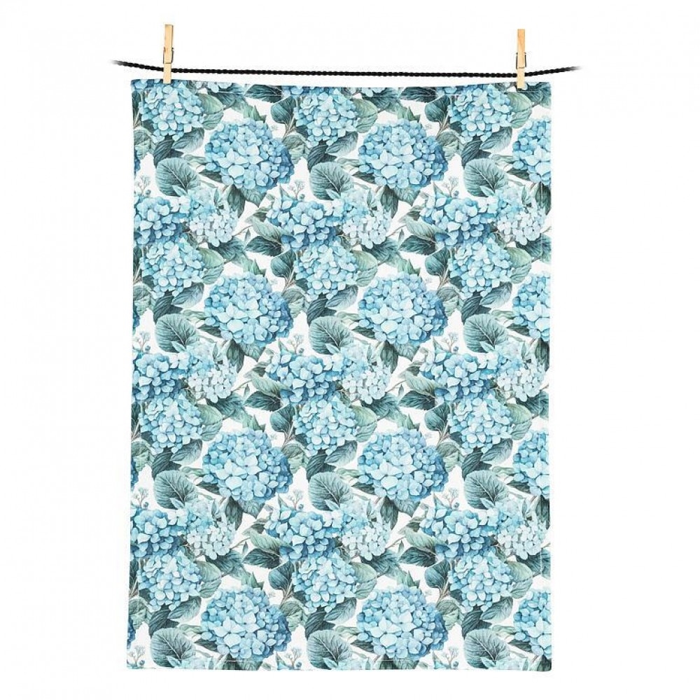 Picture of MDR Trading Inc. AB-56-KT-HYD Hydrangeas Kitchen Tea Towel
