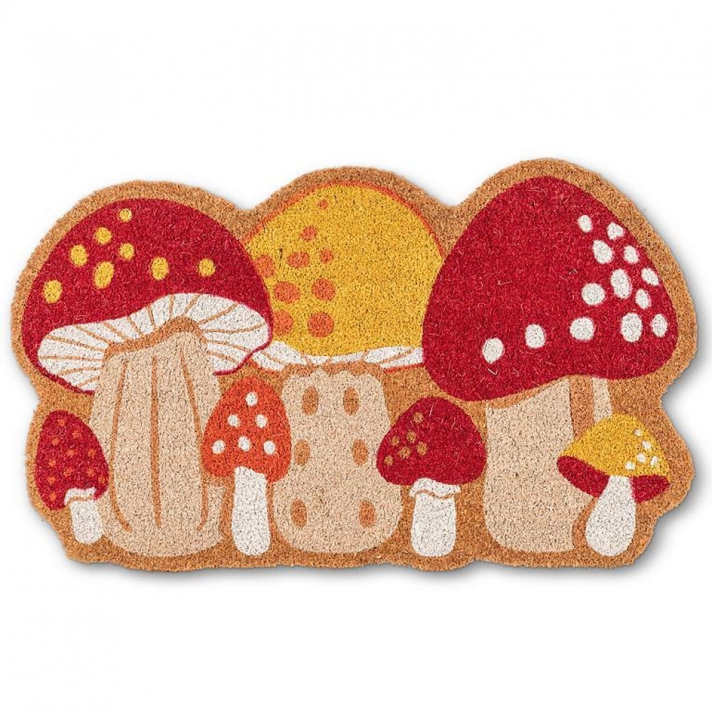 AB-35-PFW-SH-1974 Colourful Mushroom Shaped Doormat