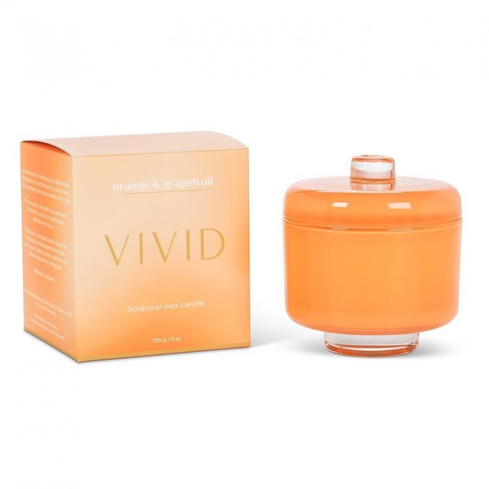 AB-16-ASV-JAR-OG_Q01 Orange & Grapefruit In Pedestal Candle