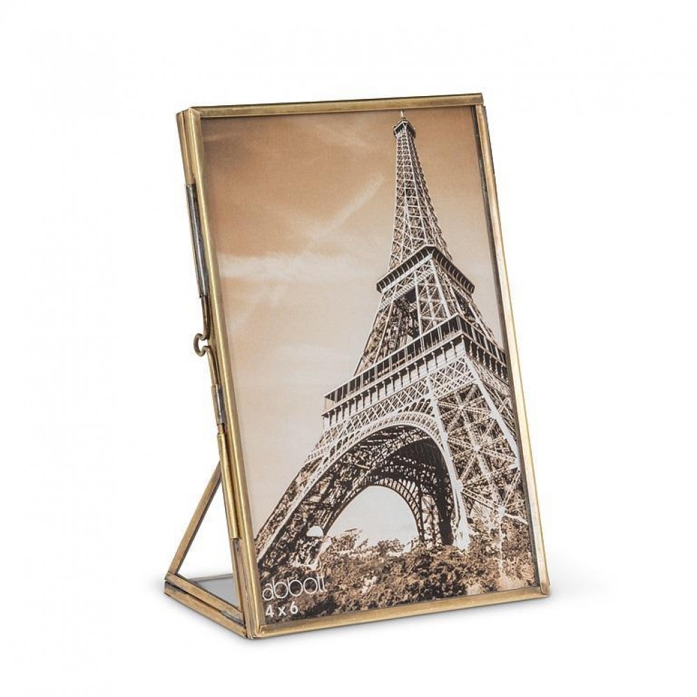 AB-92-CANDID-46 Simple Gold Photo Frame