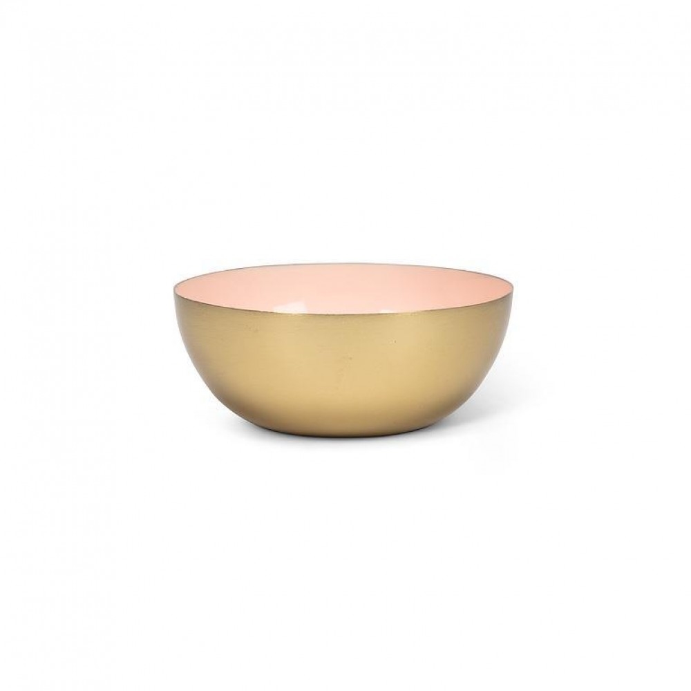 Picture of MDR Trading Inc. AB-92-AVALON-791 Blush Pink Mini Enamel Bowl