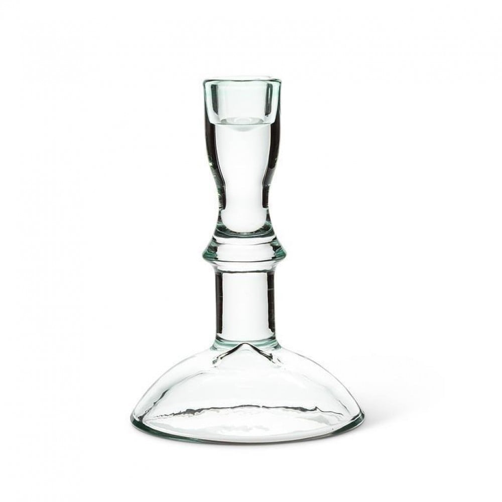 AB-27-VERDE-703_Q01 Translucent Green Taper Candle Holder